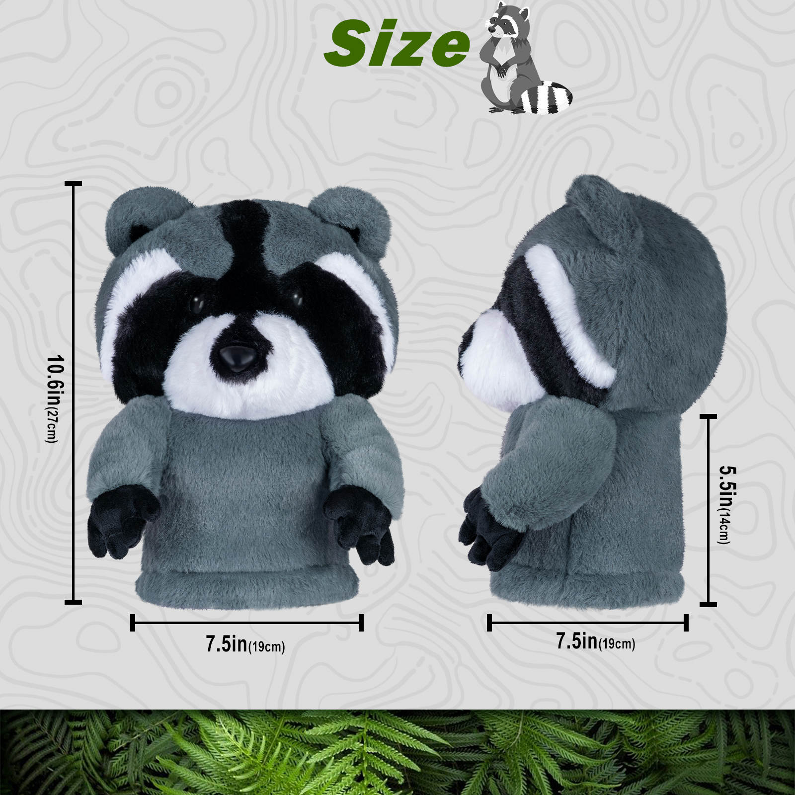 Racoon Driver Headcover